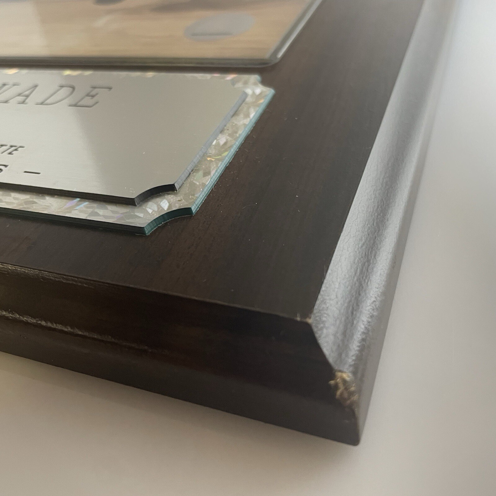 Dwayne Wade Plaque-Miami Heat Plaque 2006 Championship Decor *read Description