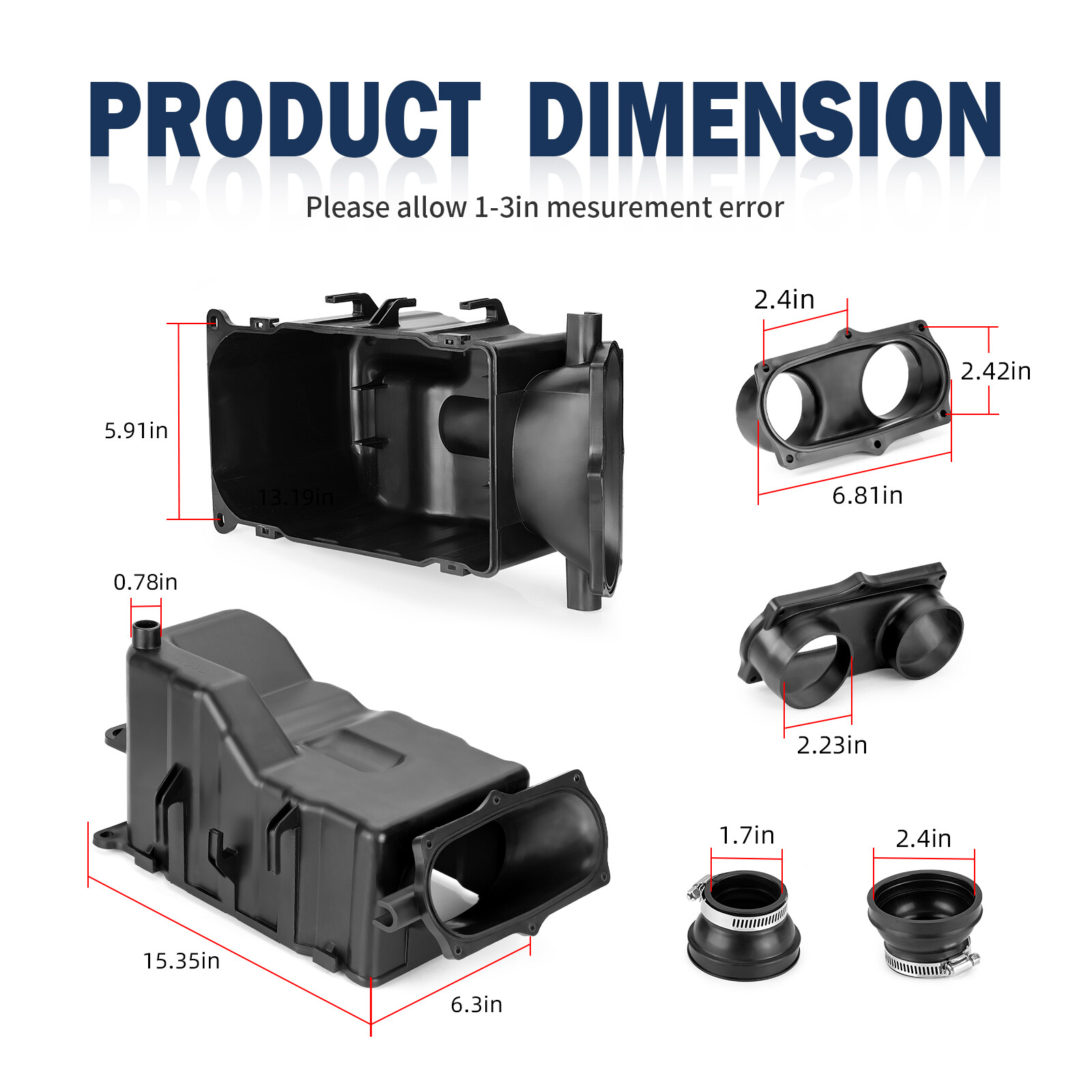 1987 - 2006 FOR YAMAHA BANSHEE YFZ 350 YFZ350 AIR BOX INTAKE CASE CLEANER KIT