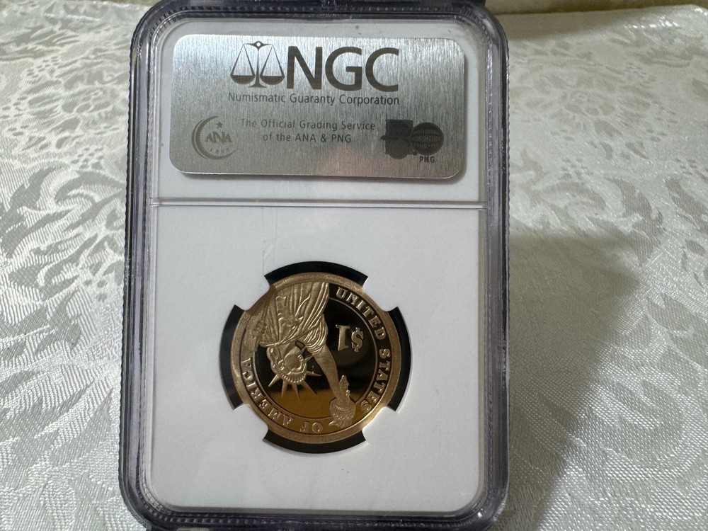 NGC 4 Graded Presidential Dollar Coin