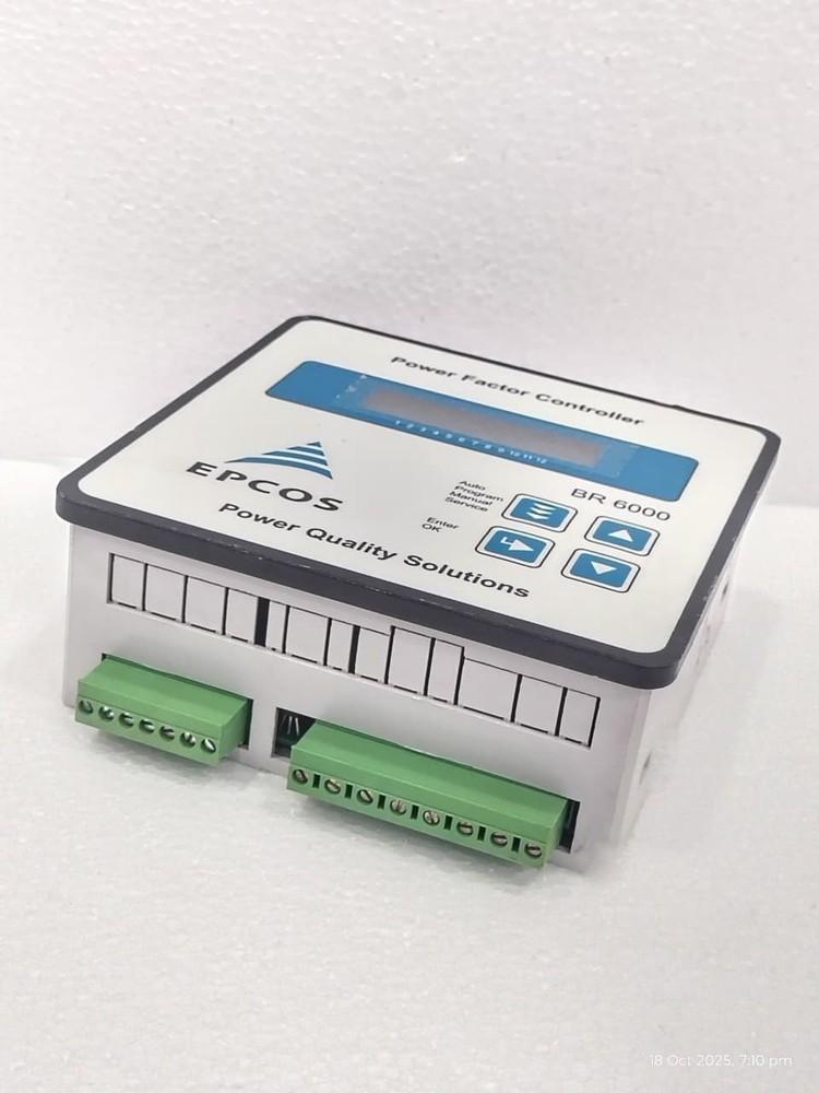 Epcos BR6000 Power Factor Controller BR6000-R06 V.5 230VAC 50/60Hz Free Shipping