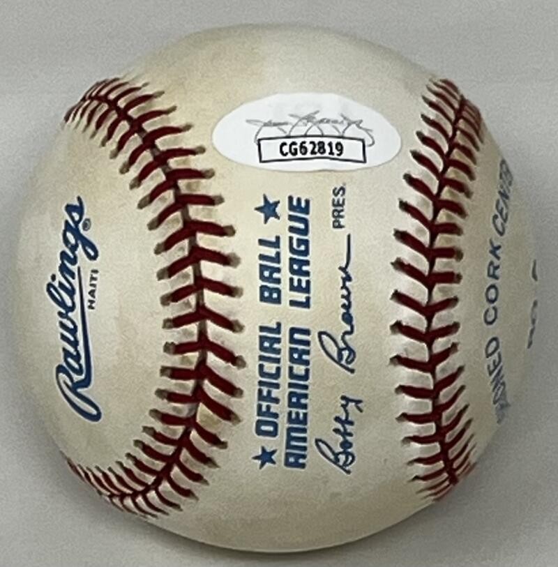 Rollie Fingers Autograph Signed Baseball JSA Authentic