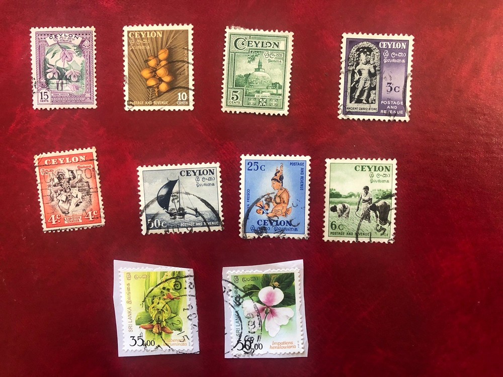 Ceylon Old Used Stamps