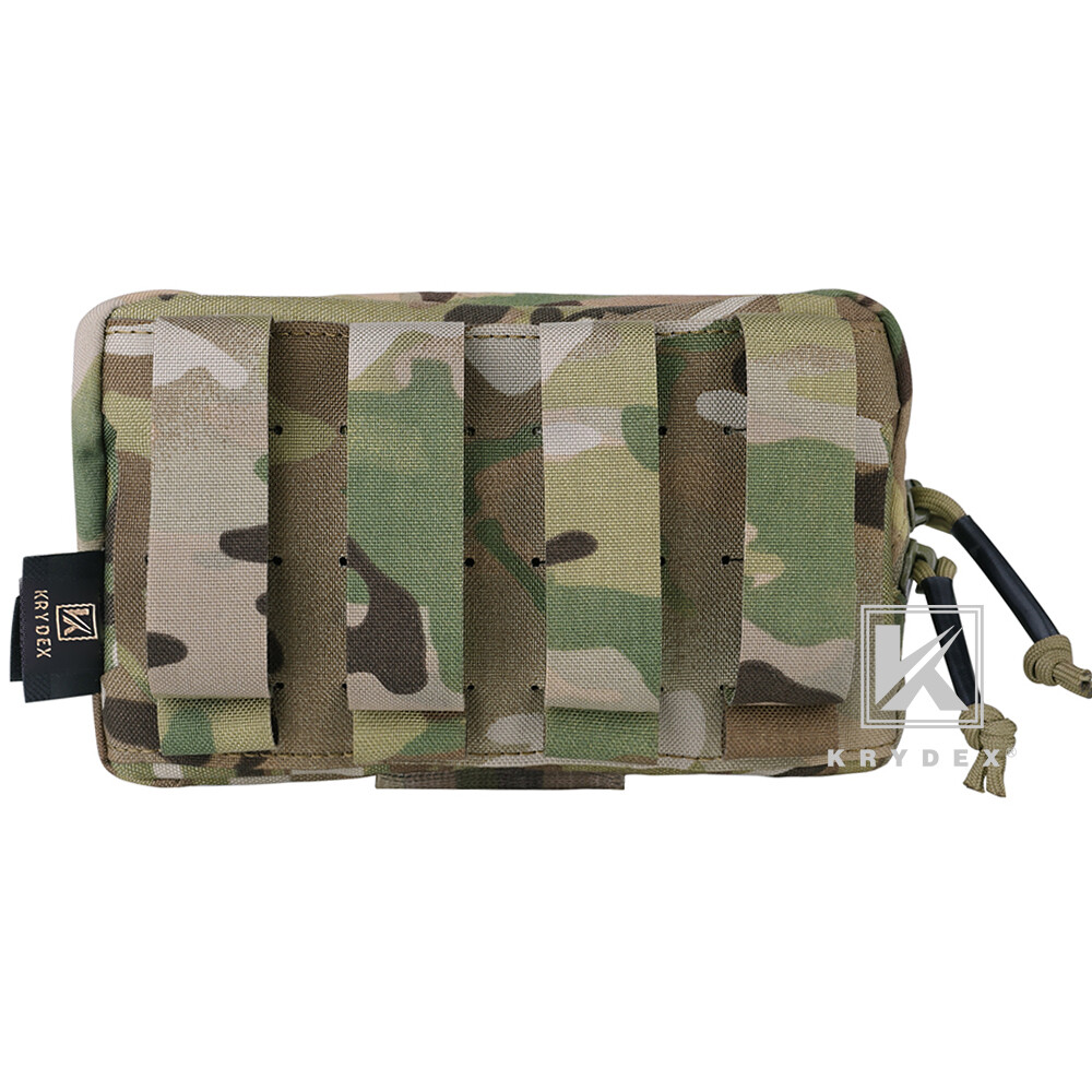KRYDEX Tactical Admin Pouch Utility Pouch Pack BELT / MOLLE Back Storage Panel