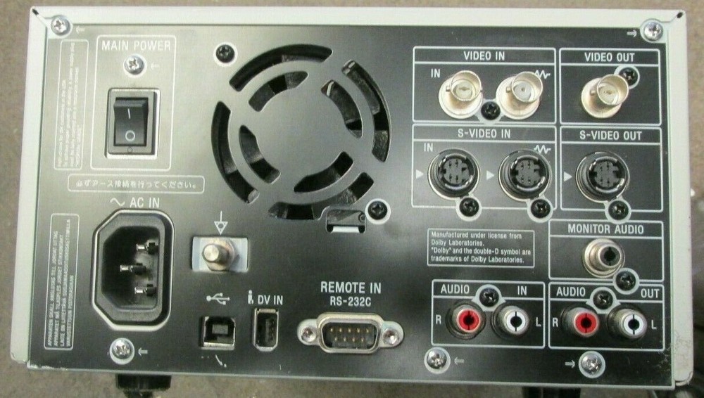 Sony DVD Recorder DV0-1000MD