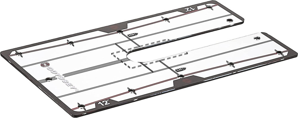 Improve Putting Accuracy Fast – 12" Golf Mirror Training Aid Alignment & Stroke