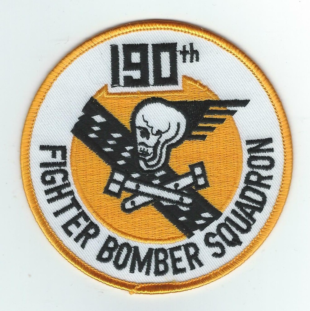 190th FIGHTER BOMBER SQUADRON (190th 50 YEAR ANNIVERSARY) patch