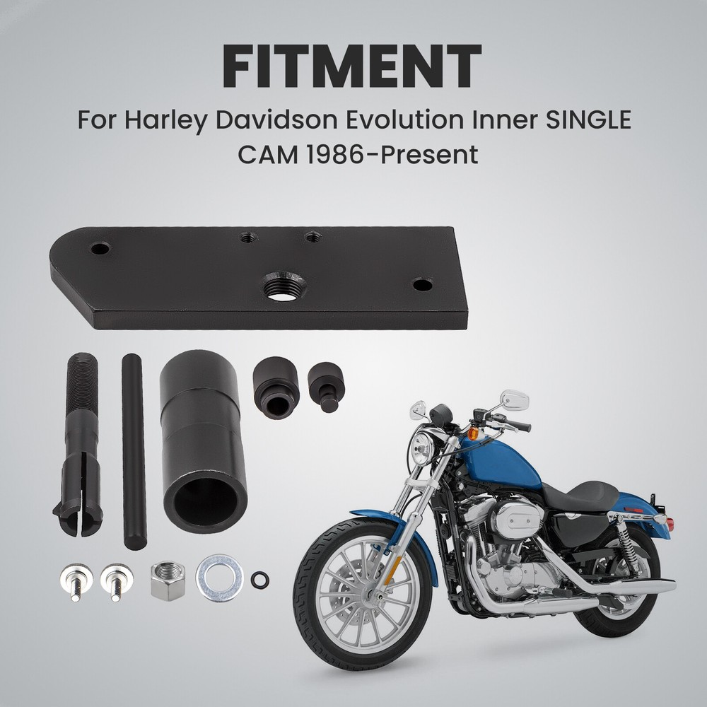 Inner Single Cam Bearing Installer Romover Tool for Harley Evolution 86-18