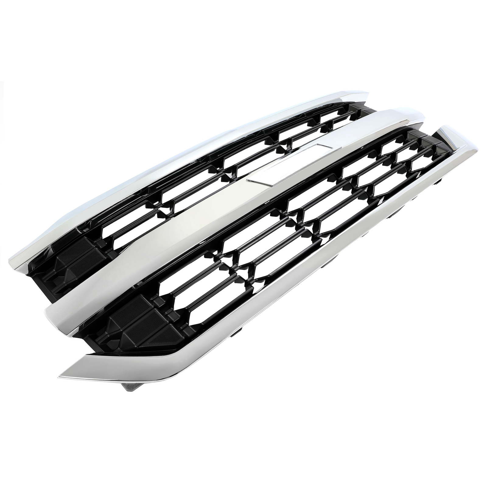 For 2016-2018 2017 Chevrolet Silverado 1500 Front Upper Grille Chrome Grill