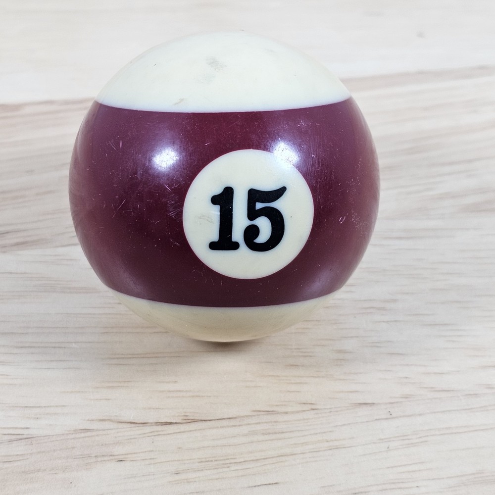 #15 Pool Ball 2 1/4" Replacement Billiard Unbranded