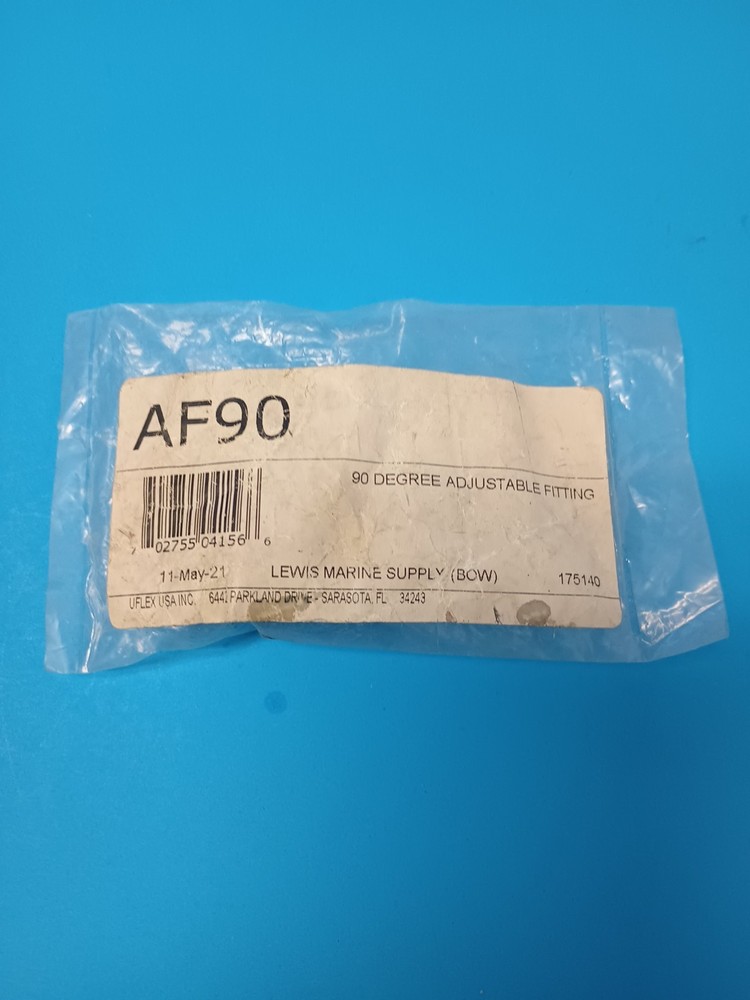 Uflex AF90 ORB to Compression 90° Adjustable Fitting