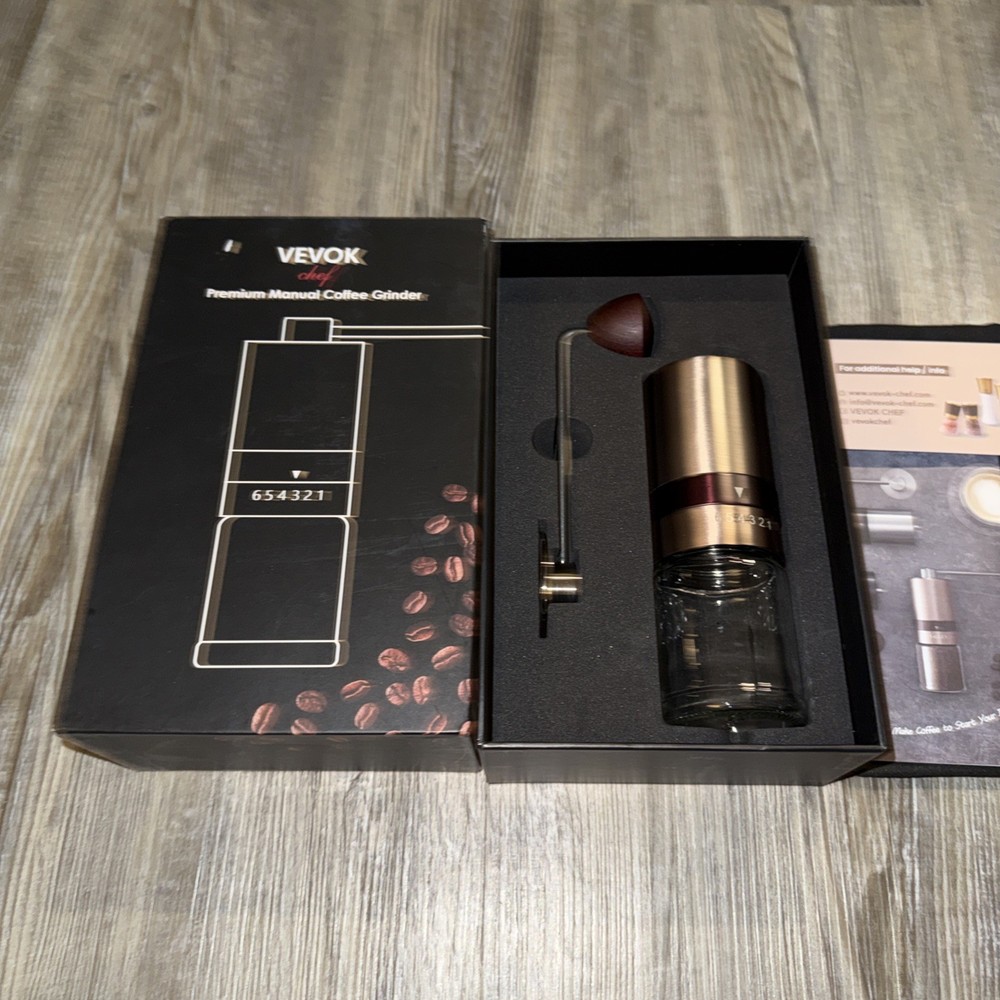 VEVOK CHEF Manual Coffee Grinder
