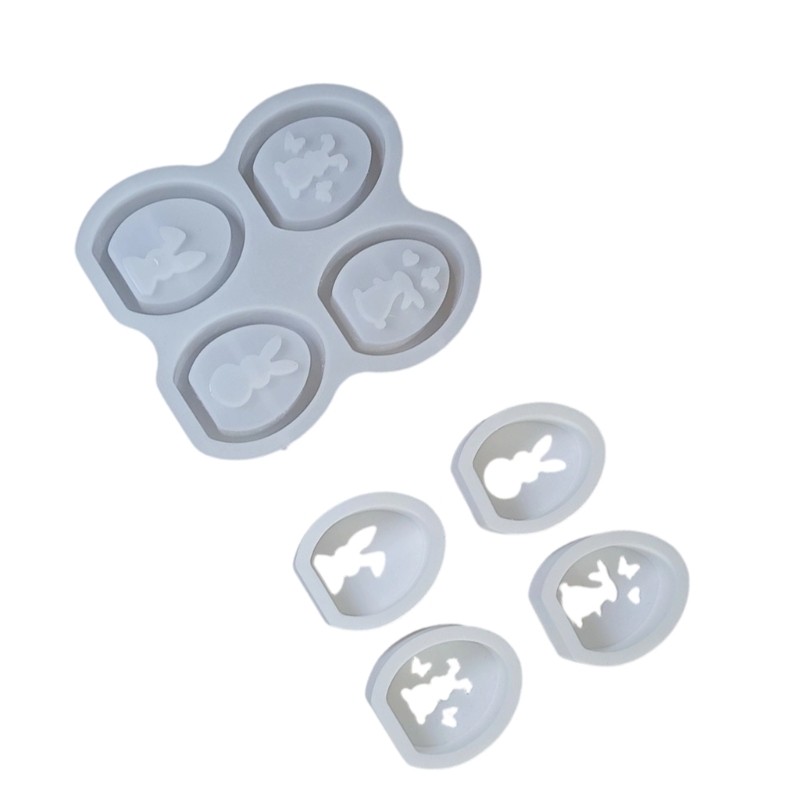 Multipurpose Silicone Mould for Rabbits and Eggs Shell Ornament