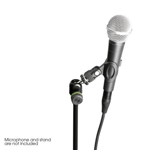 Gravity GMSQT1B Quick-Tilt Microphone Adapter 360°rotation W/oversized lockscrew