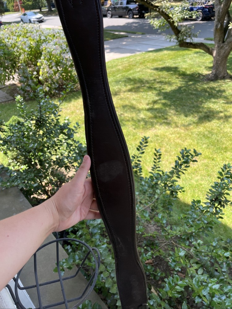 Horse 46” Brown Leather Girth