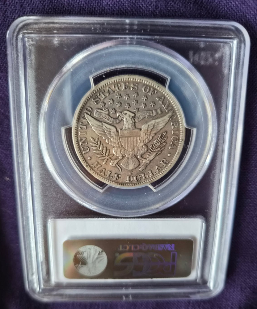 1895-O Barber Half Dollar PCGS VF-35