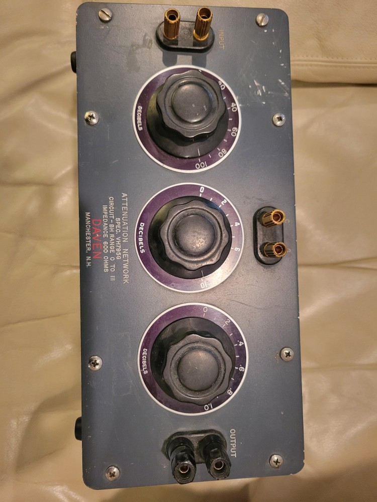 Daven Attenuation Network 600 ohm VH795G