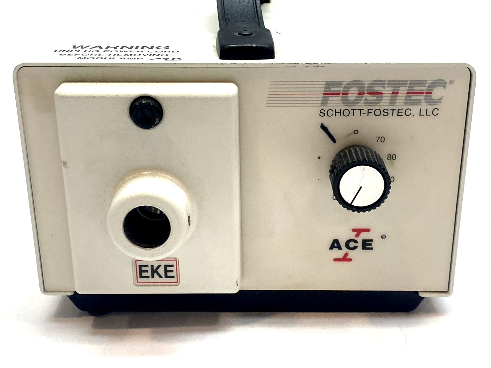 Fostec ACE 20500 Fiber Optic Light Source 150W Halogen Illuminator