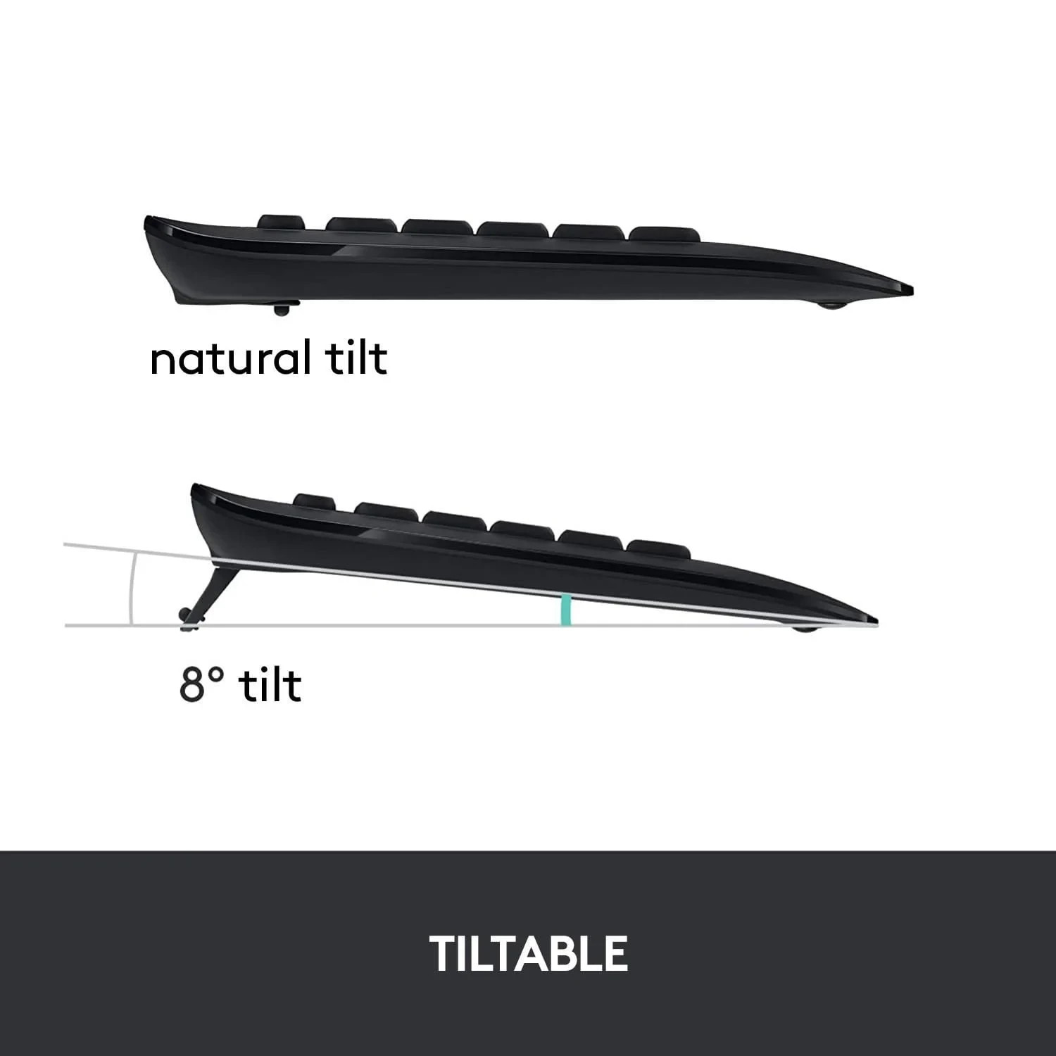 Logitech MK540 Combo Advanced Wireless Keyboard & Mouse Combo USB Receiver Black