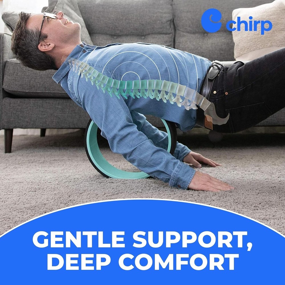 4-Pack Mint Foam Rollers for Optimal Back & Neck Relief, Supports 500lbs