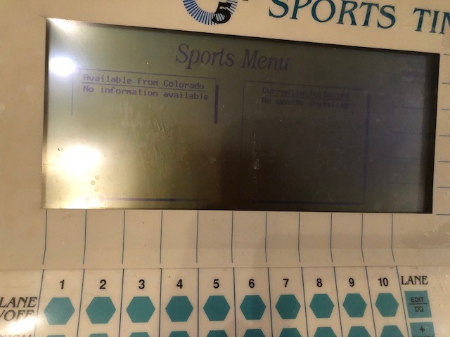 Colorado Timing Systems System 5 Portable Timer w/ Case