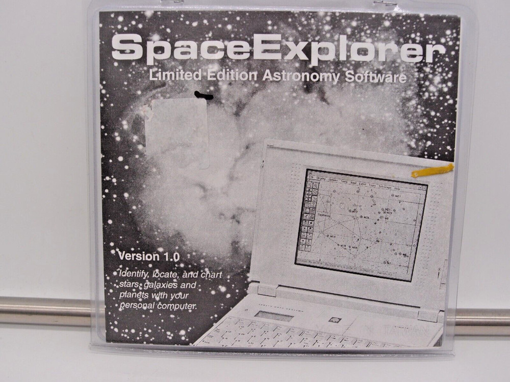 SpaceExplorer Limited Edition Astronomy Software Version 1.0 (PC, 1995) Win 3.1