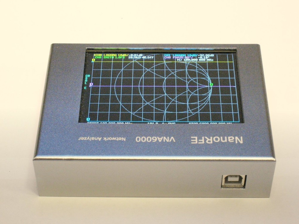 New NanoRFE VNA6000-A NanoVNA V3 6GHz Vector Network Analyzer 95dB Dynamic