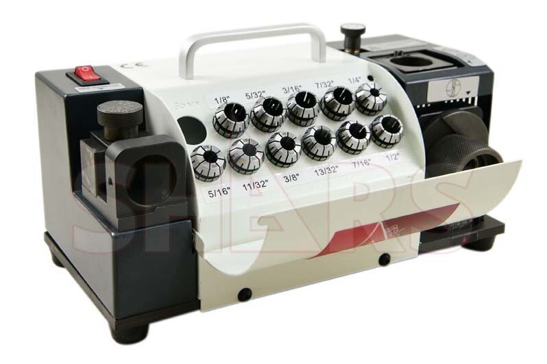 Shars DG313 1/8" - 1/2" Precision Drill Sharpener 90°-135° Drill Point Angle R]