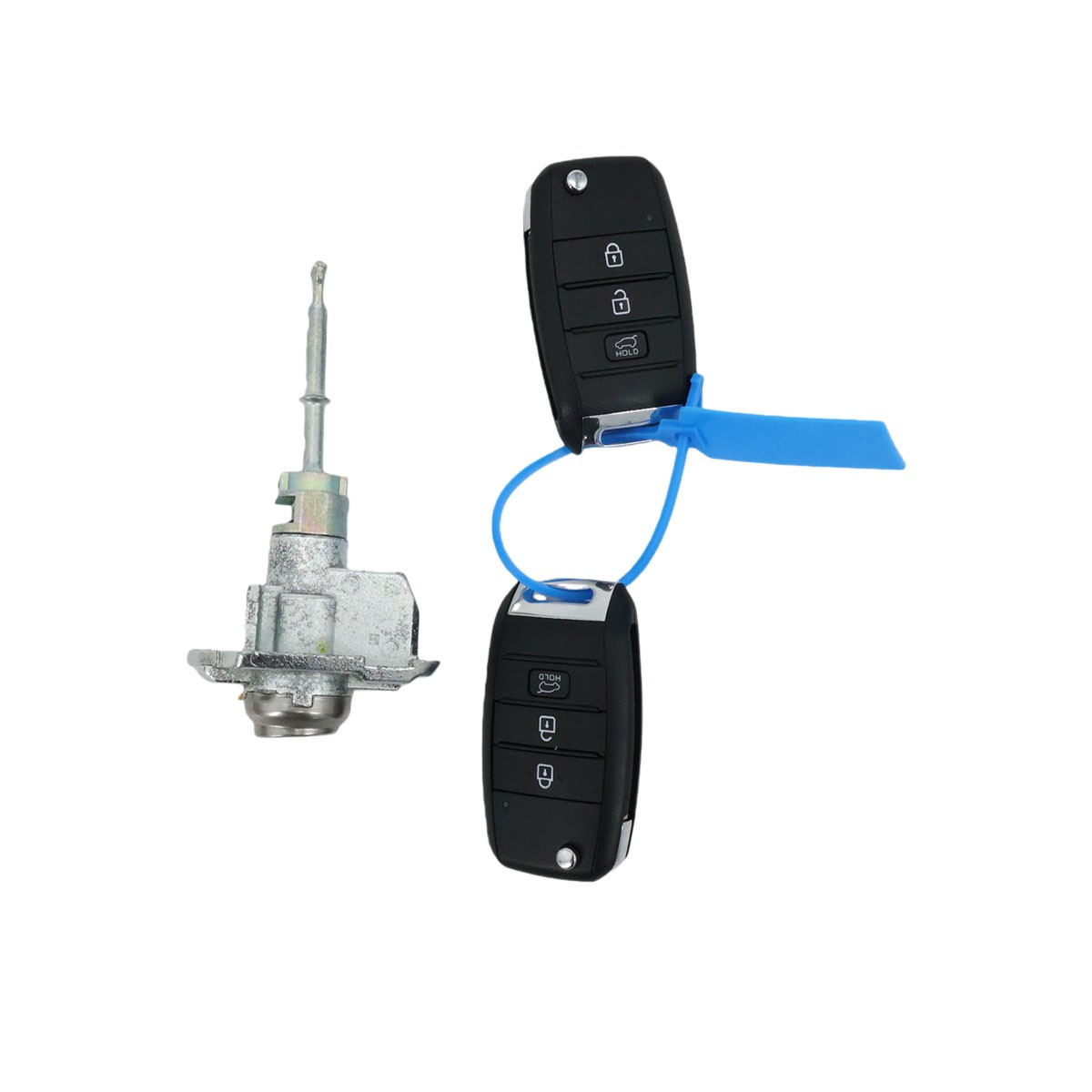 81970-D9A00 Left Door Lock & Key Cylinder Set Fits Kia Sportage 2017 - 2022