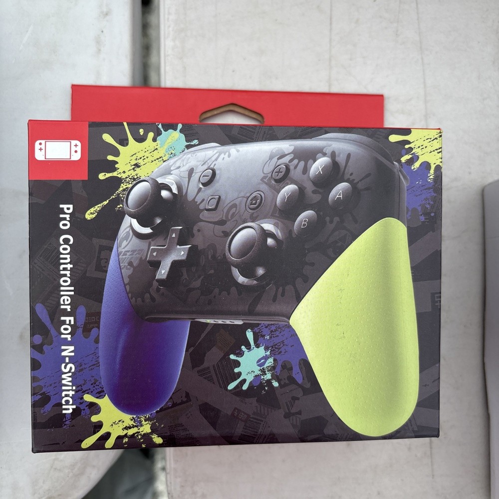Nintendo Switch Pro Controller Splatoon 3 Special Edition - NEW & Sealed