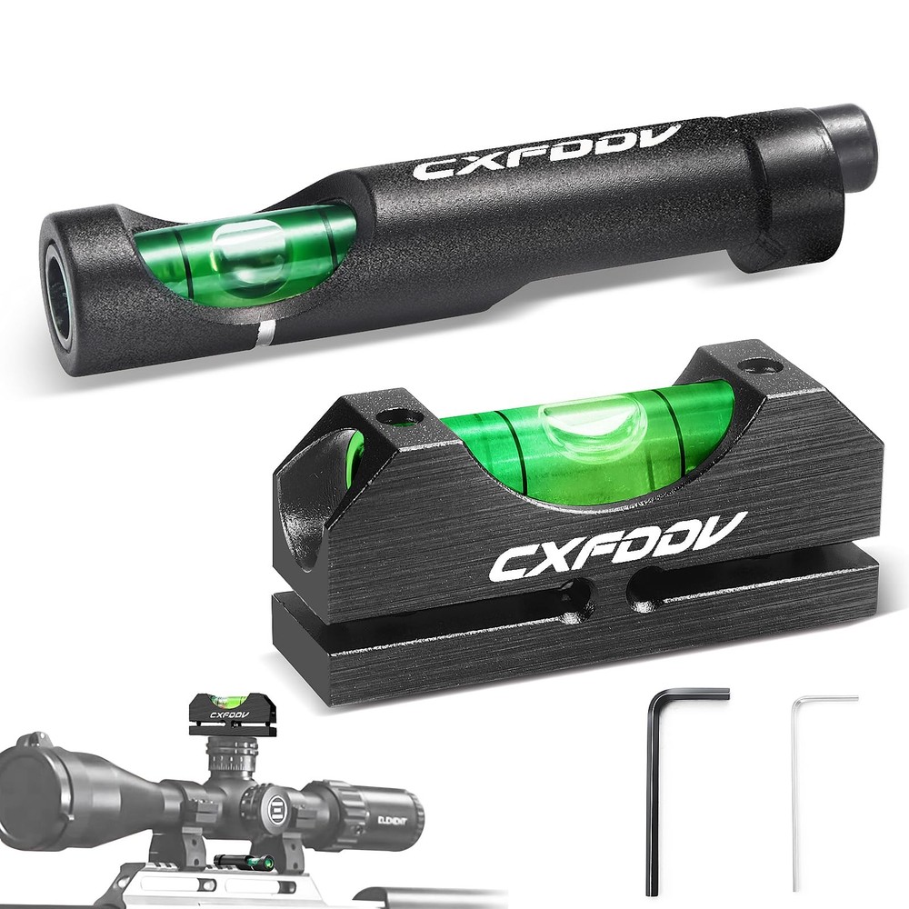 Scope Leveling Kit-Rifle scope level bubble,High Kit 1, Black