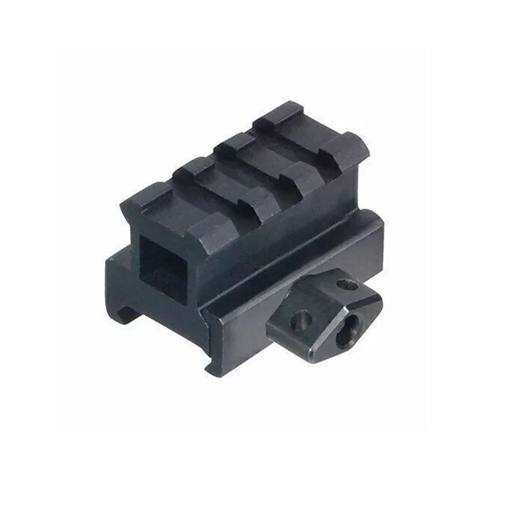 45 Degree Offset 25.4&30mm Ring Torch Mount/See-thru 0.83" Riser Scope Mount US