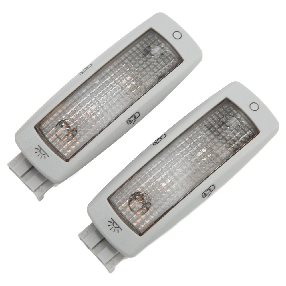 ˜2pcs Rear Reading Dome Light 3B0947291 Gray Shell High Brightness For