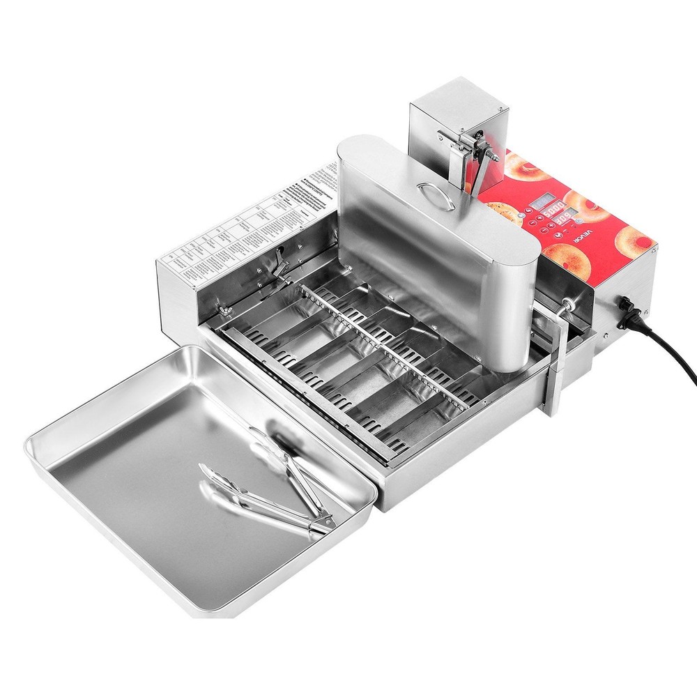 Commercial Automatic 6 Rows Donuts Making Equipment 360 pcs/hour