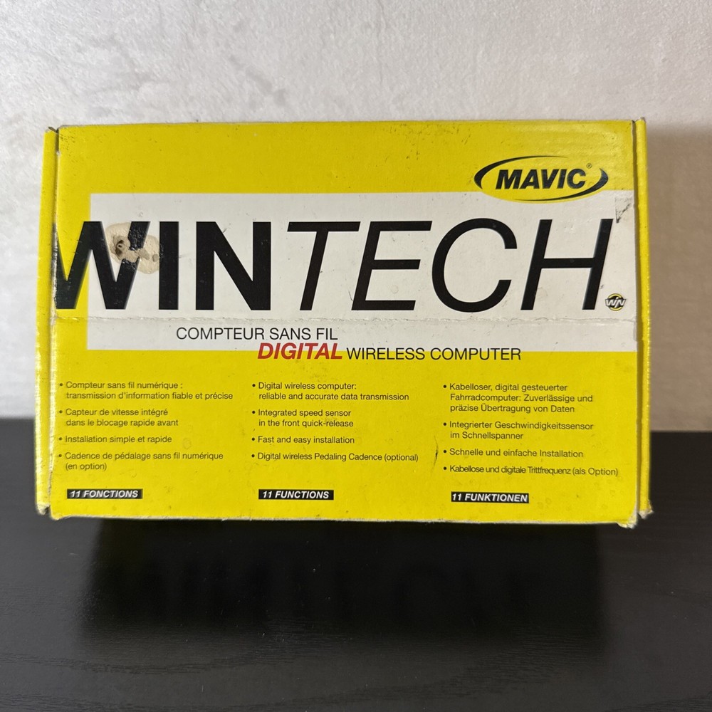 Mavic Win Tech- Digital Wireless Computer Untested