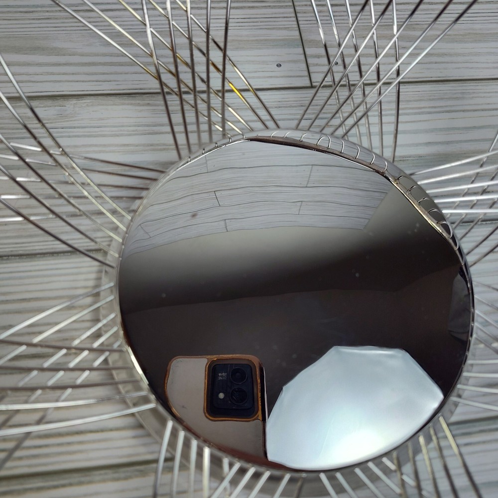 Vintage Silver Plated Bread Fruit Basket Beautiful Silver Plated Wire