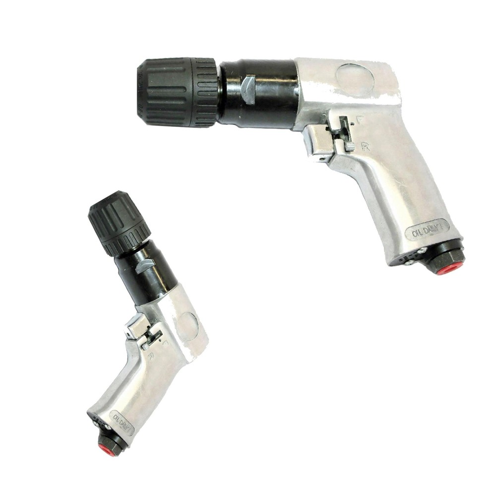 3/8" Air Drill Reversible Air Compressor Keyless Tool 10mm