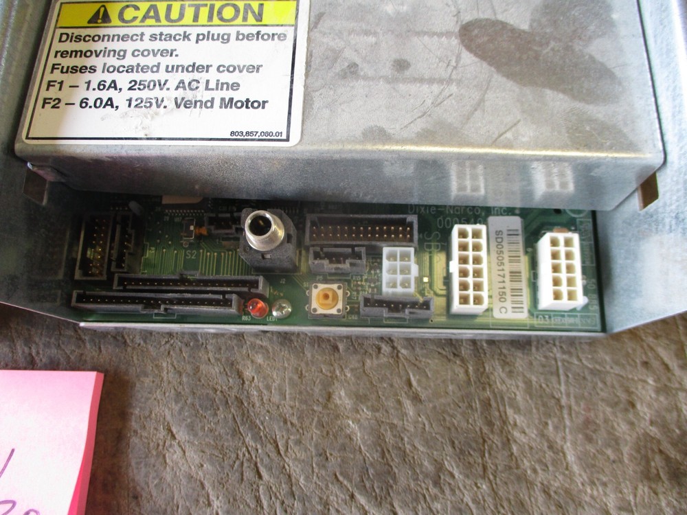 Used Dixie-Narco Soda Machine Control Boards, 1 SBC