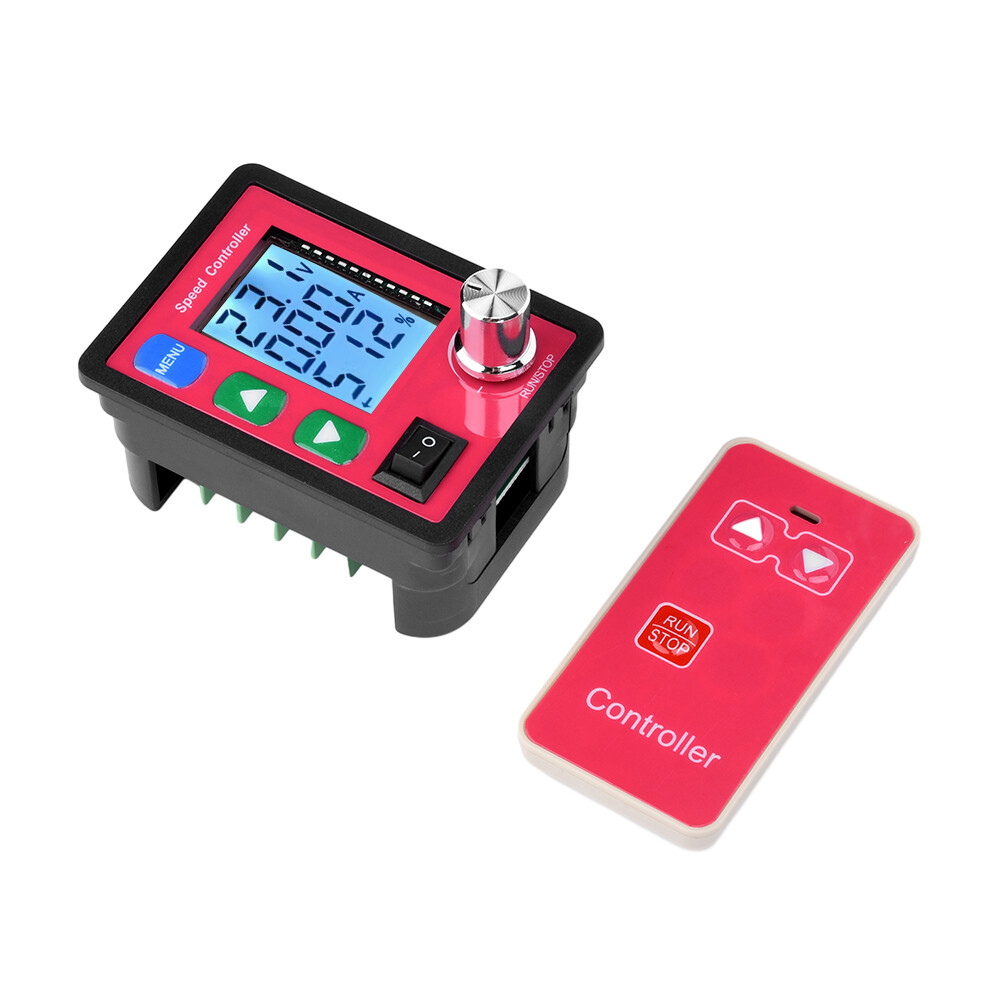 DC6-55V 20A PWM Wireless Remote Intelligent DC Brush Motor Speed Controller