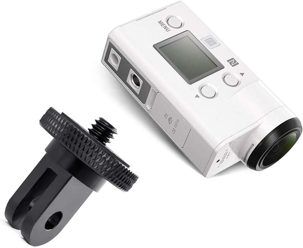 Camera Tripod Mount for Gopro Adapter, 2Pcs 1/4-20 Screw Conversion Adapter for