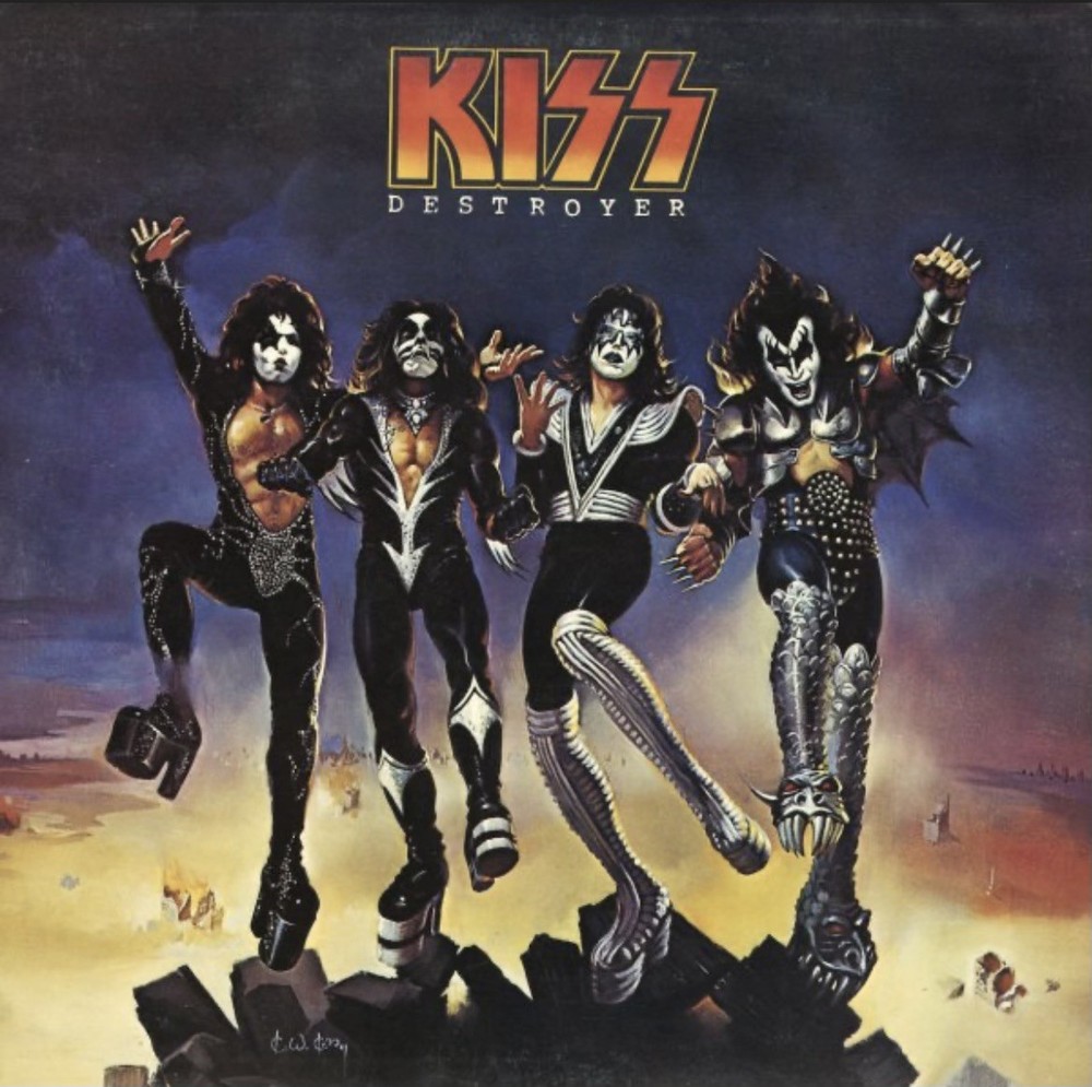 Kiss Polar Lights Pre Painted Plastic Model Kits