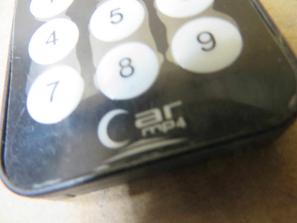 CAR MP4 AUDIO UNIT REMOTE CONTROL #MP4