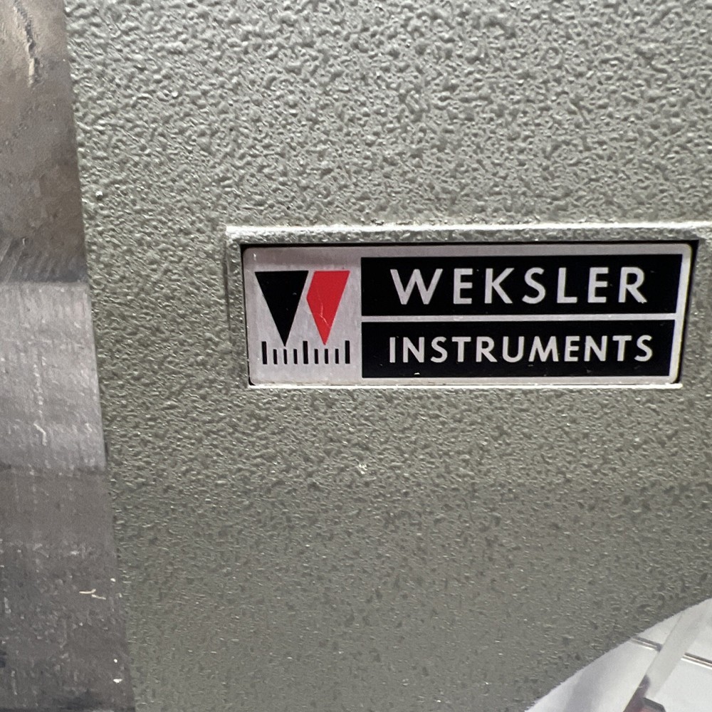 Weksler Instruments Chart Recorder Type LOM1A5B Used Surplus. Item ID 2