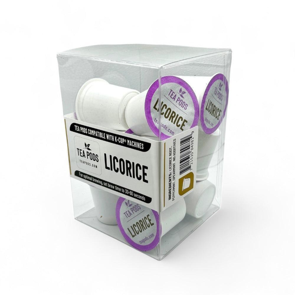 Licorice tea pods K-Cup compatible