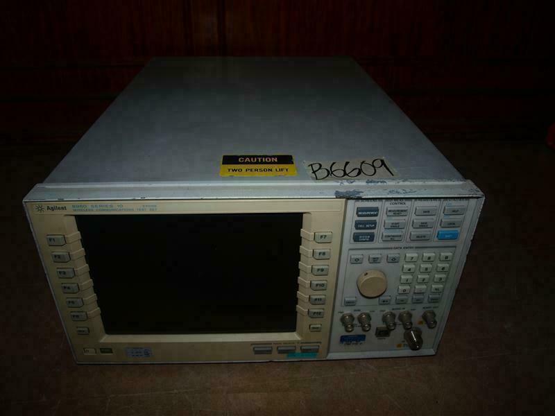HP Agilent E5515B E8960 Series 10 Wireless Communication Test Set w/ Breakage