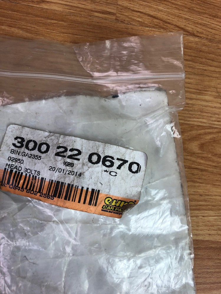 02950 Cyclinder Head Bolt