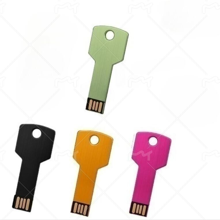 4Pack 8GB Memory Stick USB Metal Key Flash Pen Drive Thumb U Disk for Computer