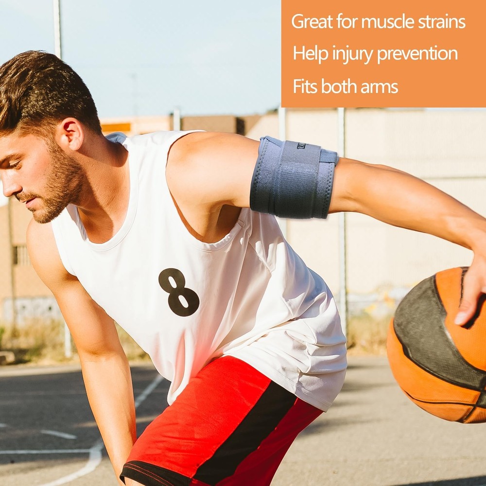 Bicep ＆ Tricep Compression Sleeve/Wrap - Tricep Tendonitis, Bicep Tendoni