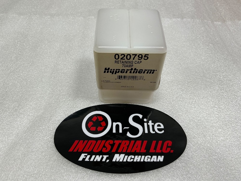 HYPERTHERM 020795 70 AMP PLASMA CUTTER RETAINING CAP