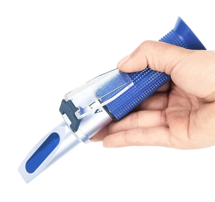 Food Brix Refractometer Alcohol Wine Refractometer Brix Fruit Sugar Meter 0-50