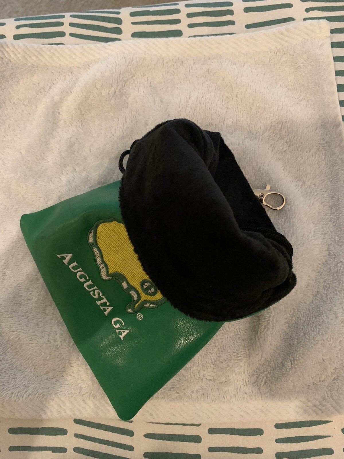 Golf Tee Pouch, 6x8 Inch Professional Golf Tee/Ball Pouch Bag-leather